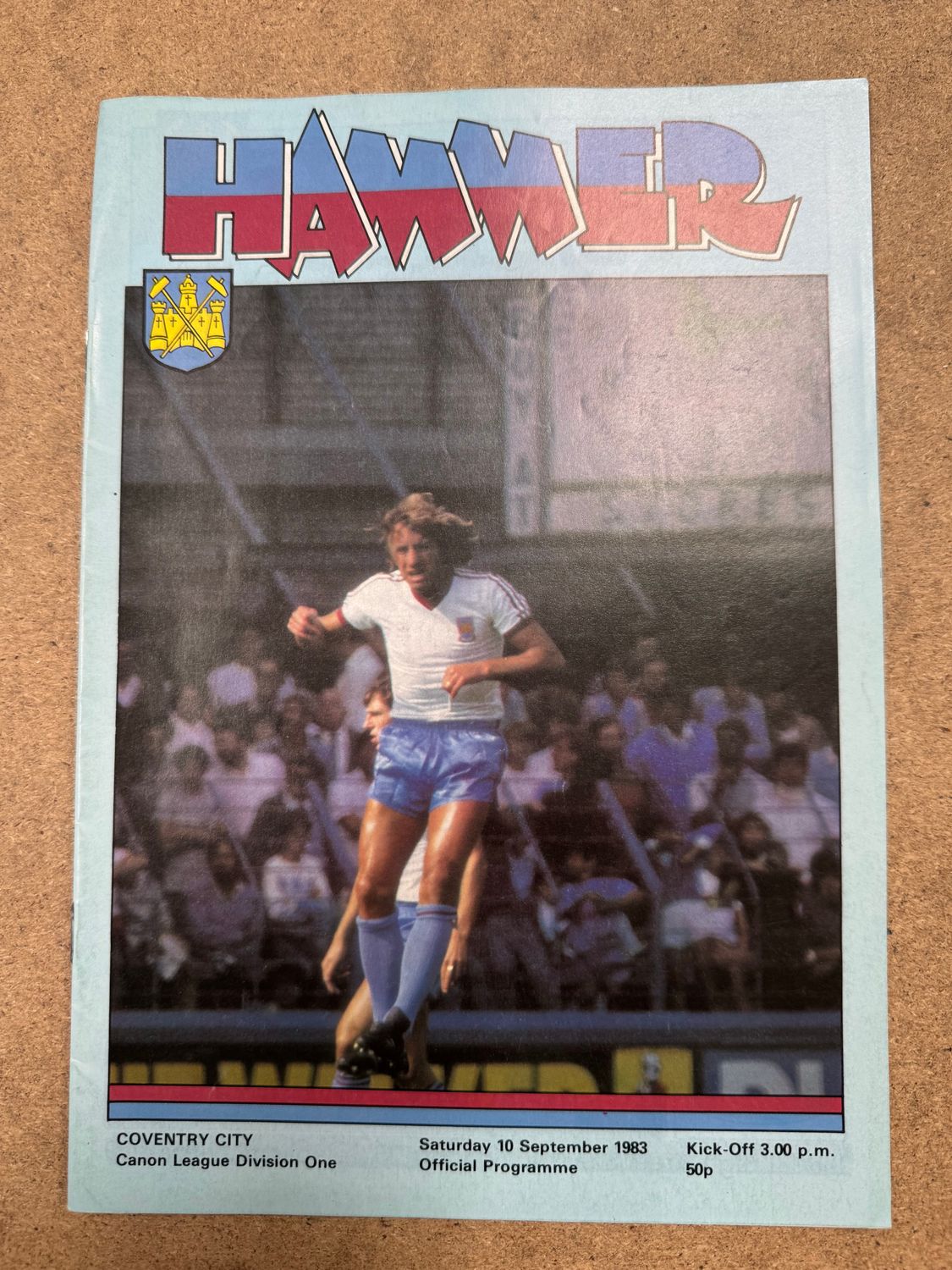 West Ham United v  Coventry City - 10/9/83