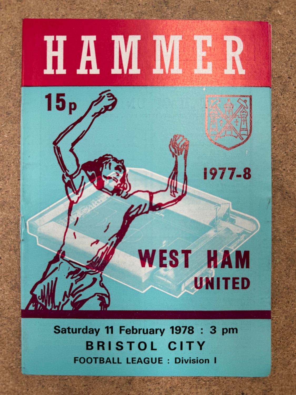 West Ham United v  Bristol City - 11/2/78