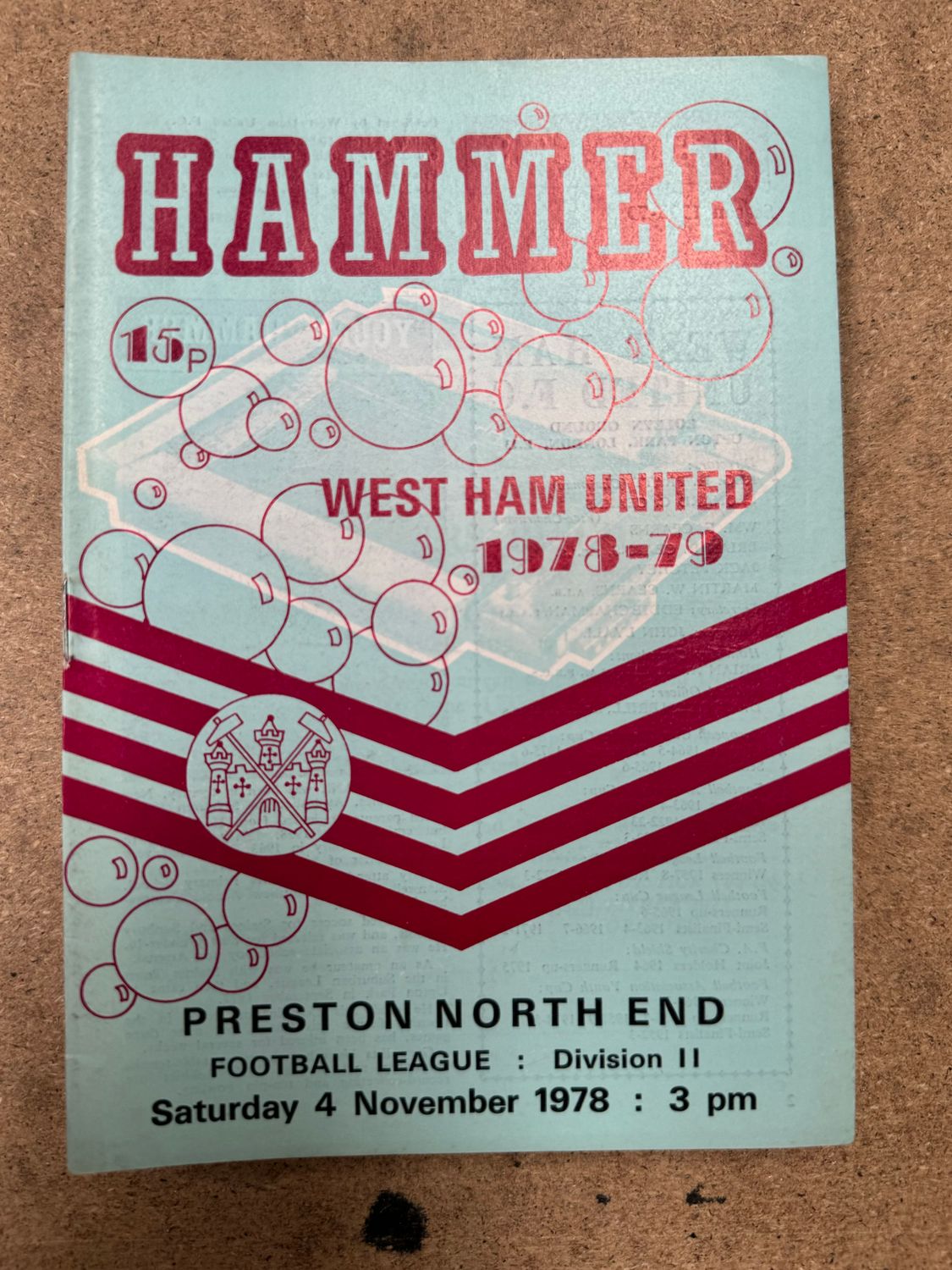West Ham United v  Preston North End - 4/11/78