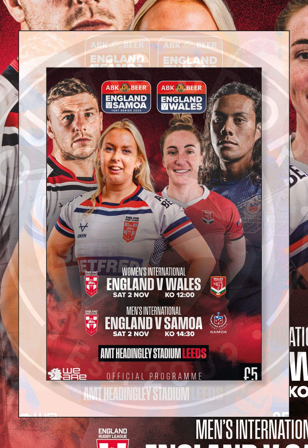 England v Samoa - The Second Test - 02/11/24