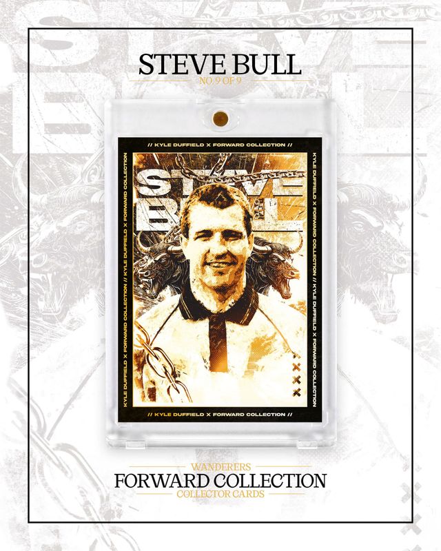 No.9 Steve Bull - Wanderers Forward Collection by Kyle Duffield