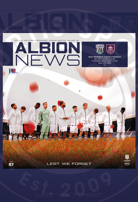 West Bromwich Albion v Burnley - 07/11/24