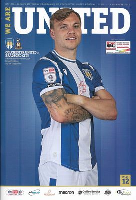 Colchester United v Bradford City - 16/11/24