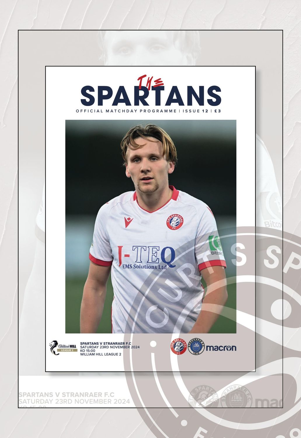 The Spartans v Stranraer - 23/11/24
