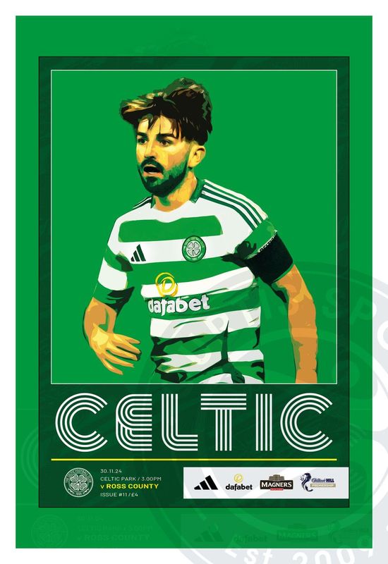 Celtic v Ross County - 30/11/24