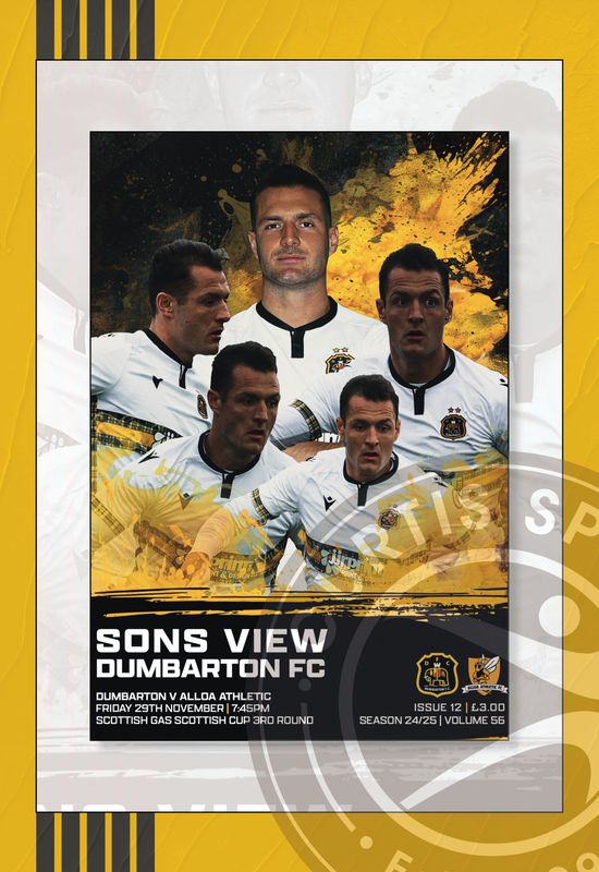 Dumbarton v Alloa Athletic - 29/11/24