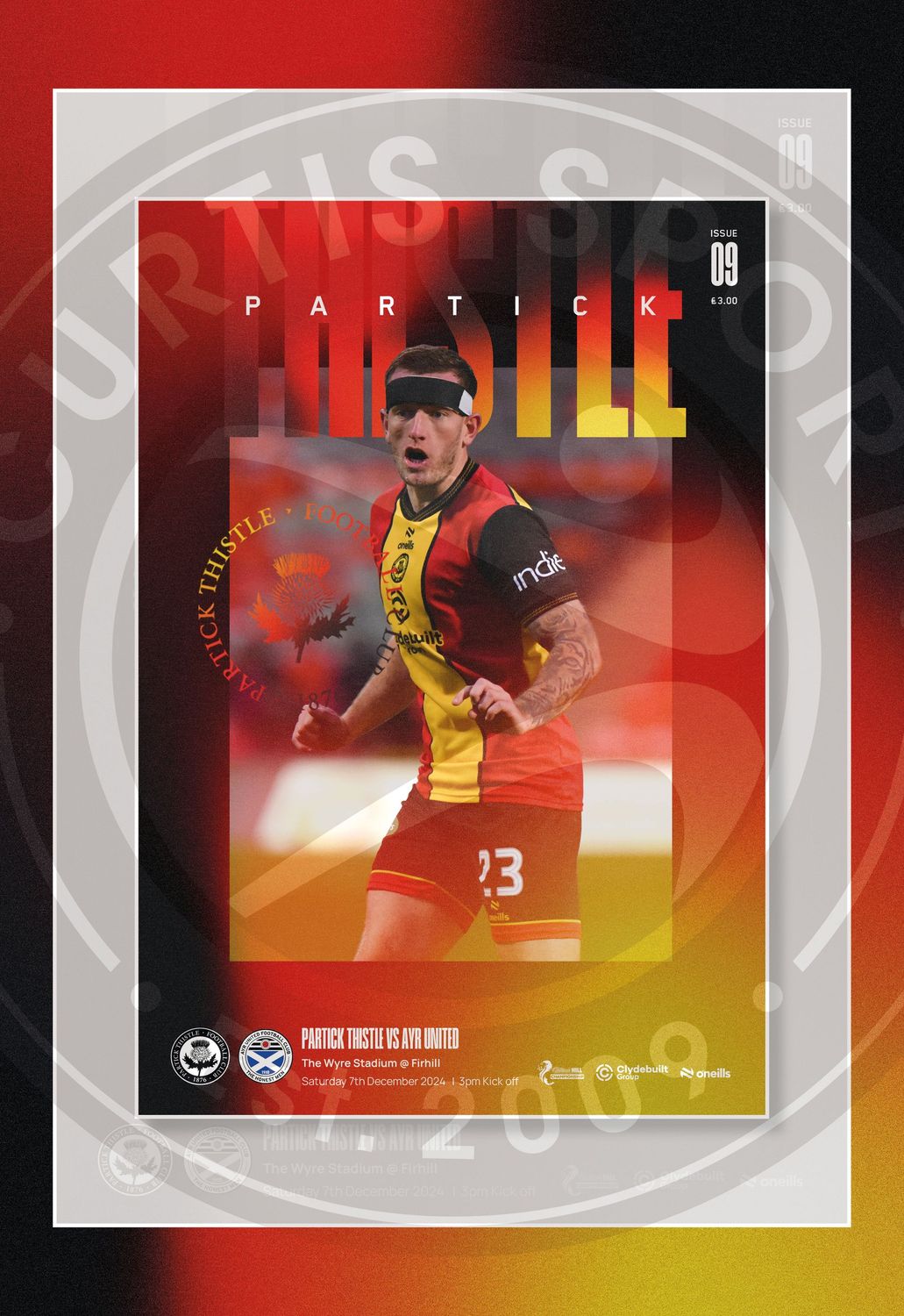 Partick Thistle v Ayr United - 07/12/24