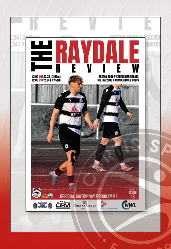 Gretna 2008 v Caledonian Braves / Cumbernauld Colts 2-IN-1 - Dec '24