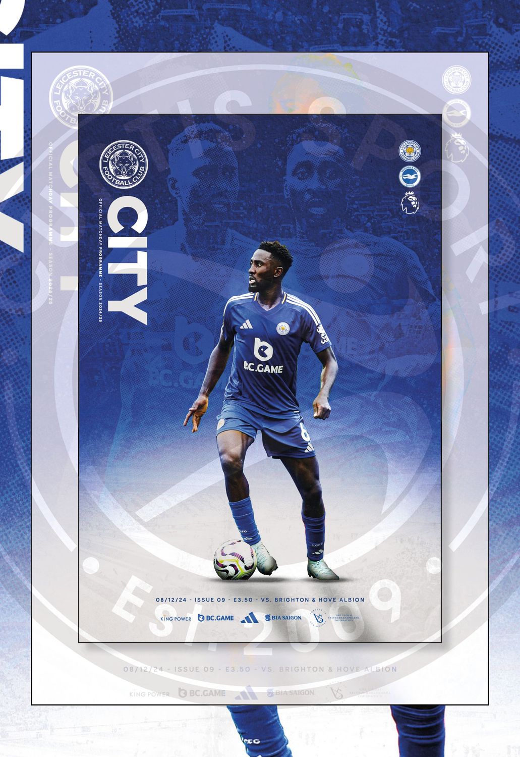 Leicester City v Brighton & Hove Albion - 08/12/24