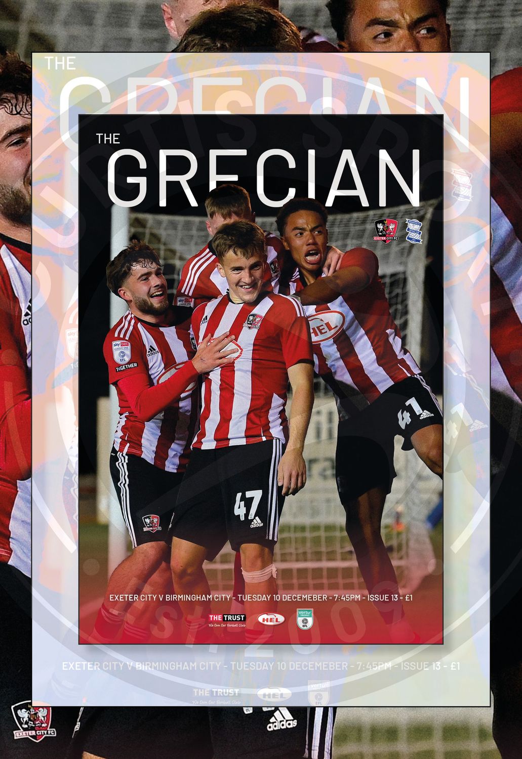 Exeter City v Birmingham City - 10/12/24