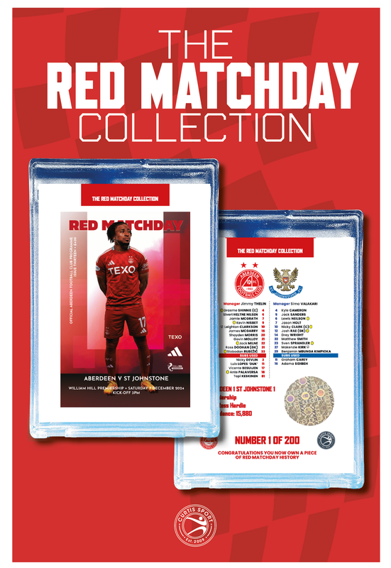 THE RED MATCHDAY COLLECTION - #13 v St Johnstone