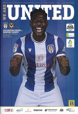 Colchester United v Newport County - 14/12/24