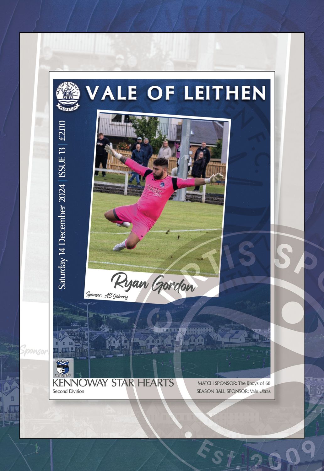 Vale of Leithen v Kennoway Star Hearts - 14/12/24