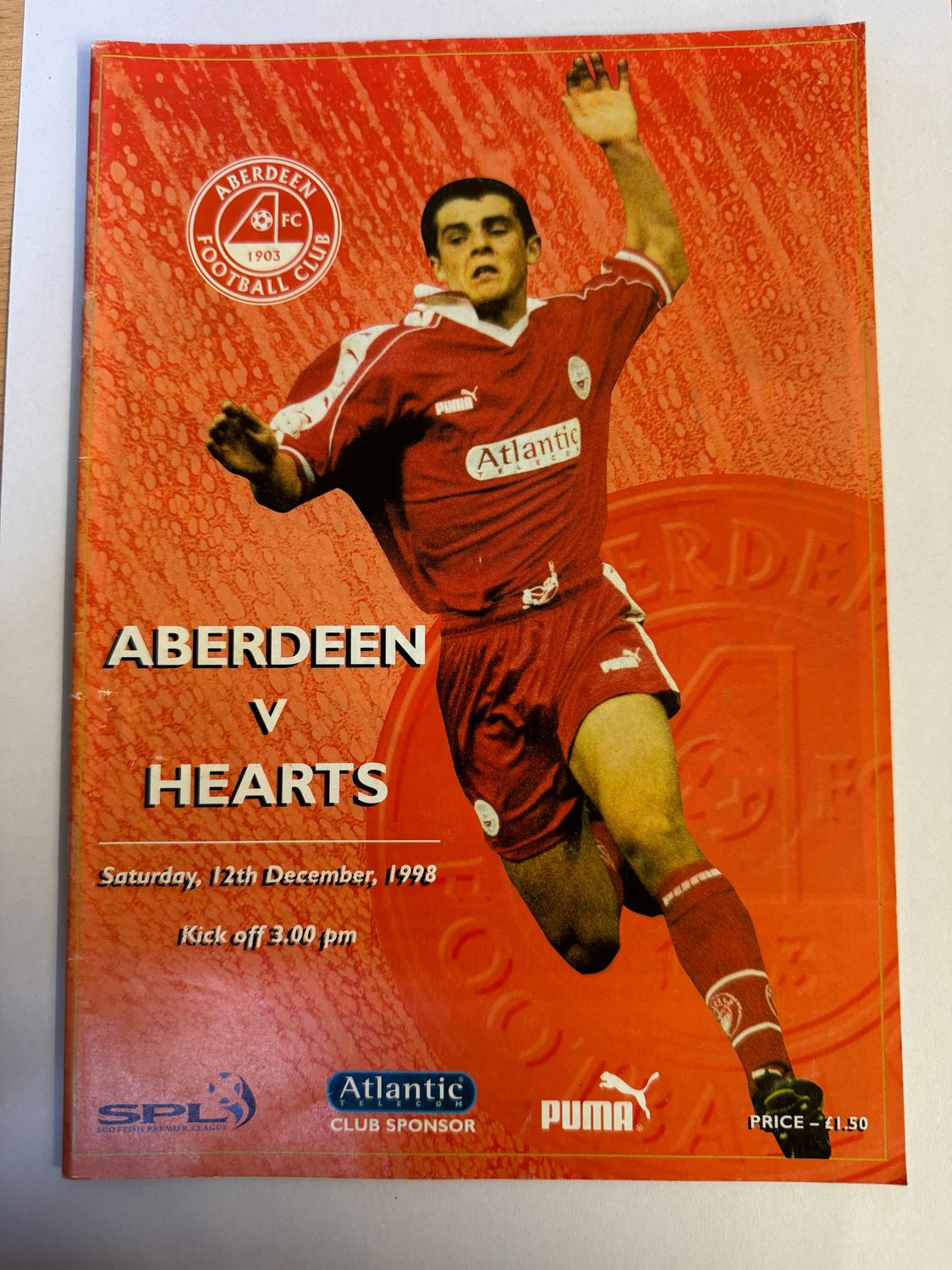Aberdeen v Hearts - 12/12/98