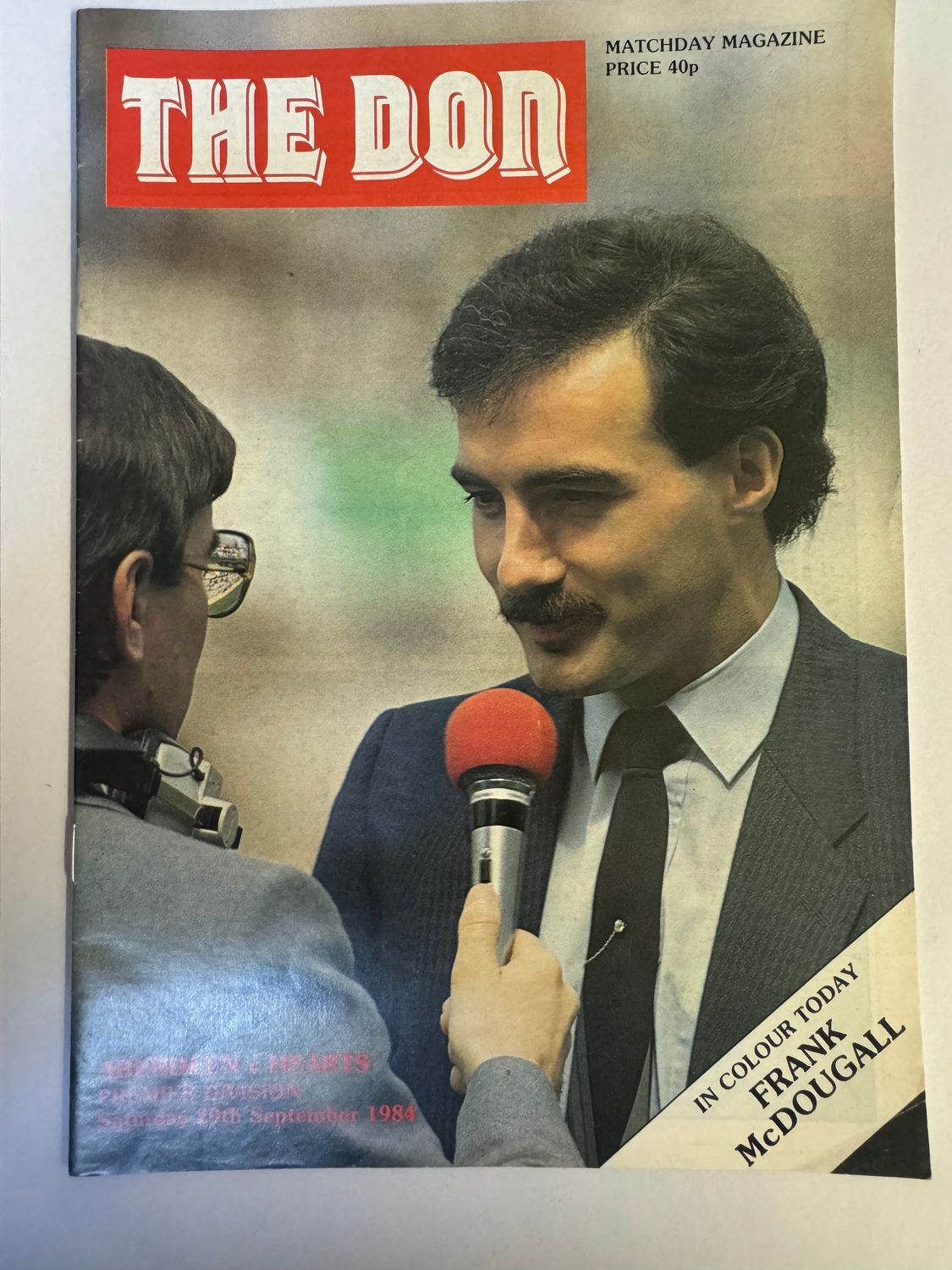 Aberdeen v Hearts - 29/9/84
