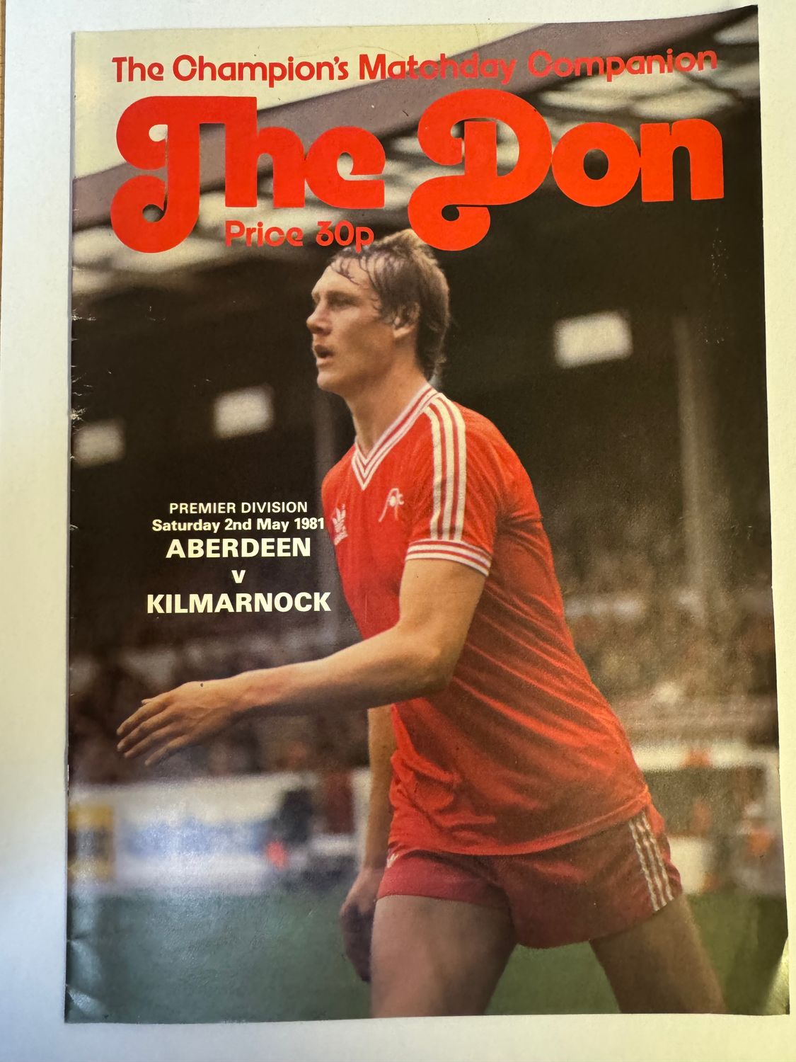 Aberdeen v Kilmarnock - 2/5/81