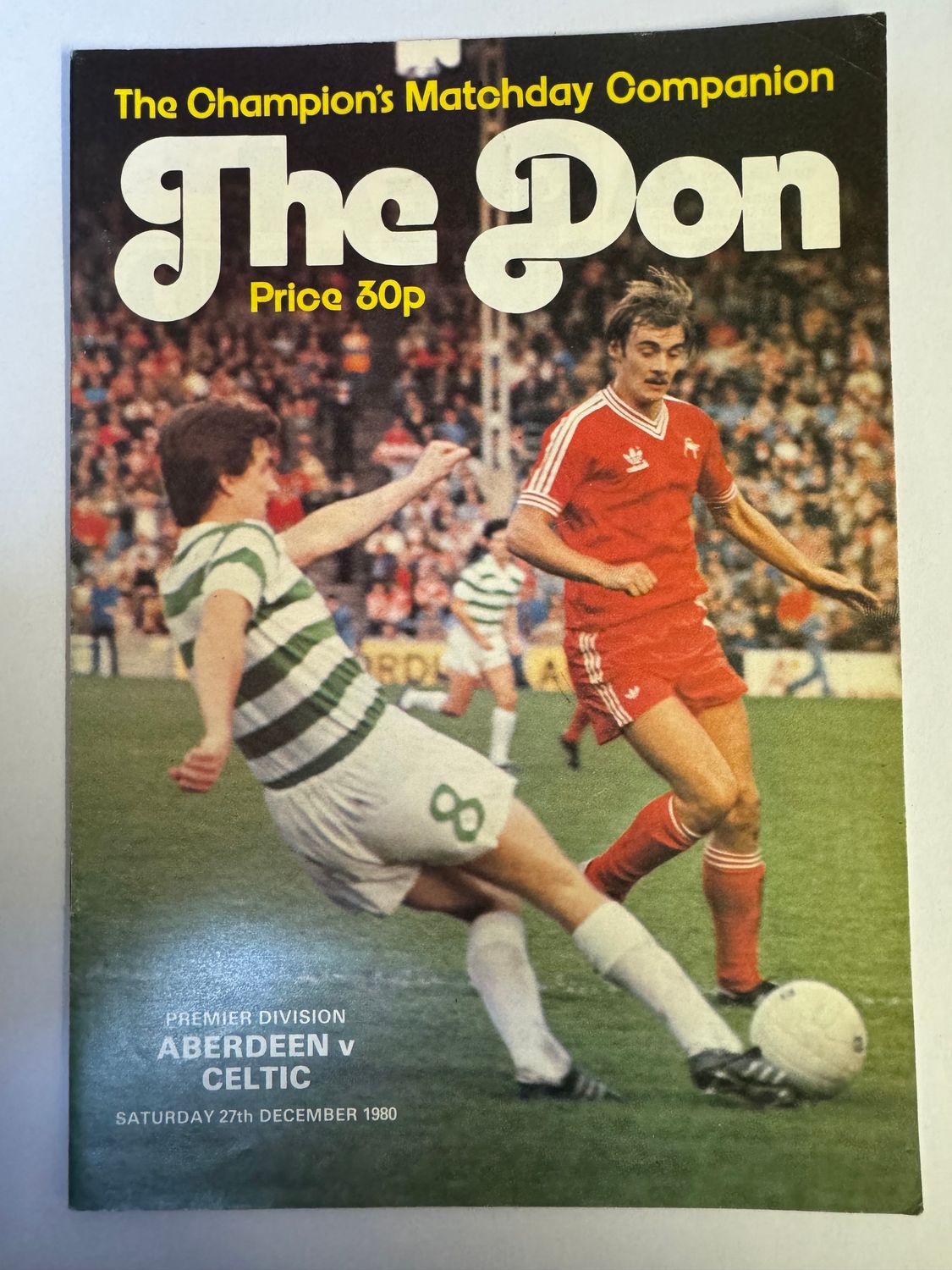 Aberdeen v Celtic - 27/12/80