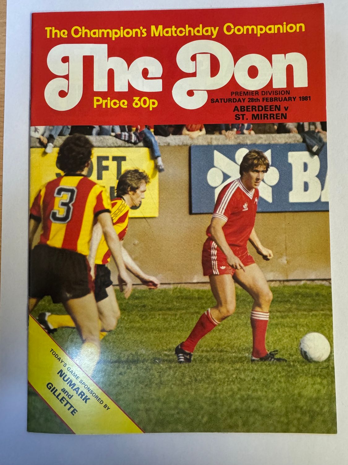 Aberdeen v St.Mirren - 28/2/81