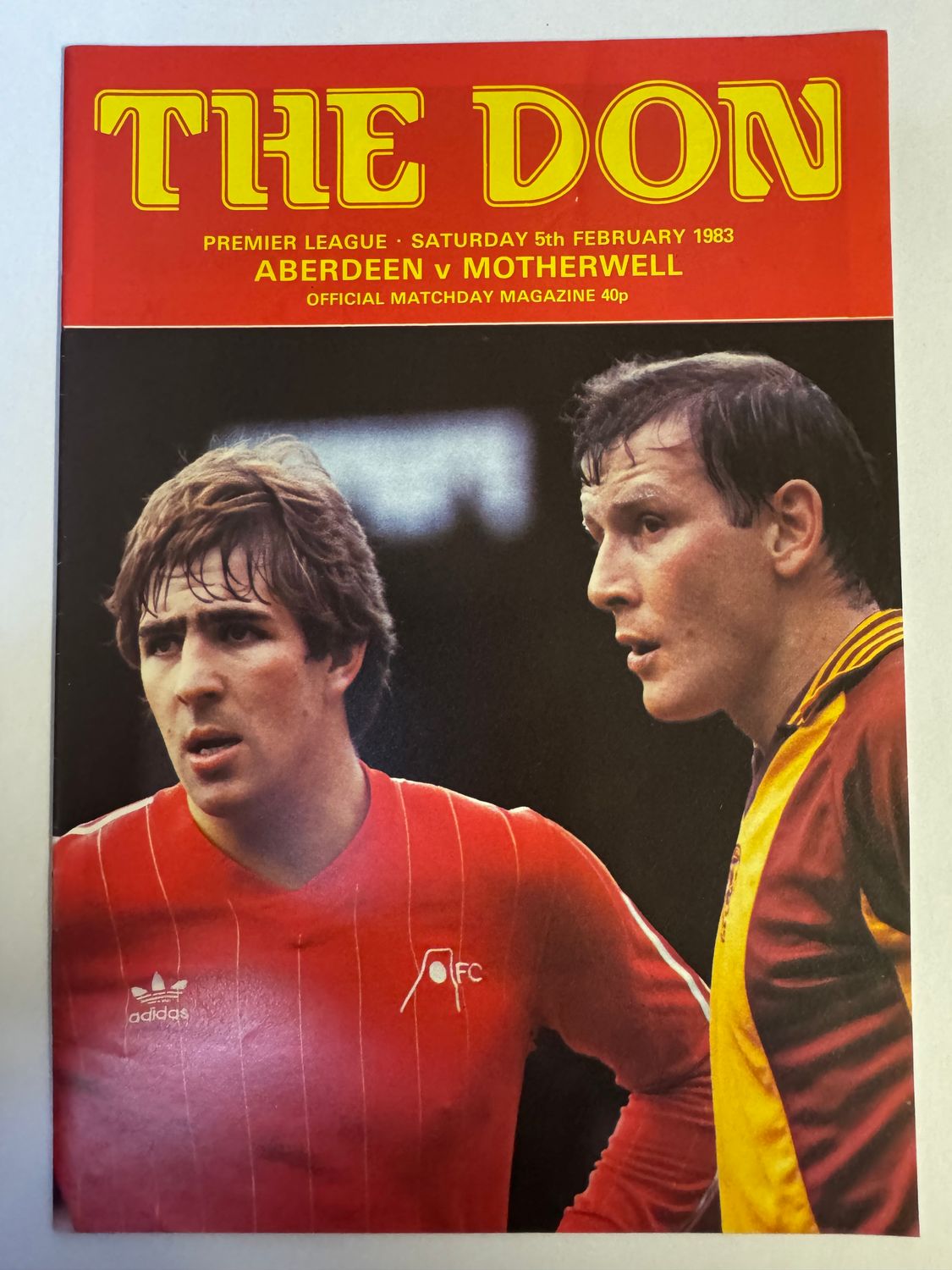 Aberdeen v Motherwell - 5/2/83