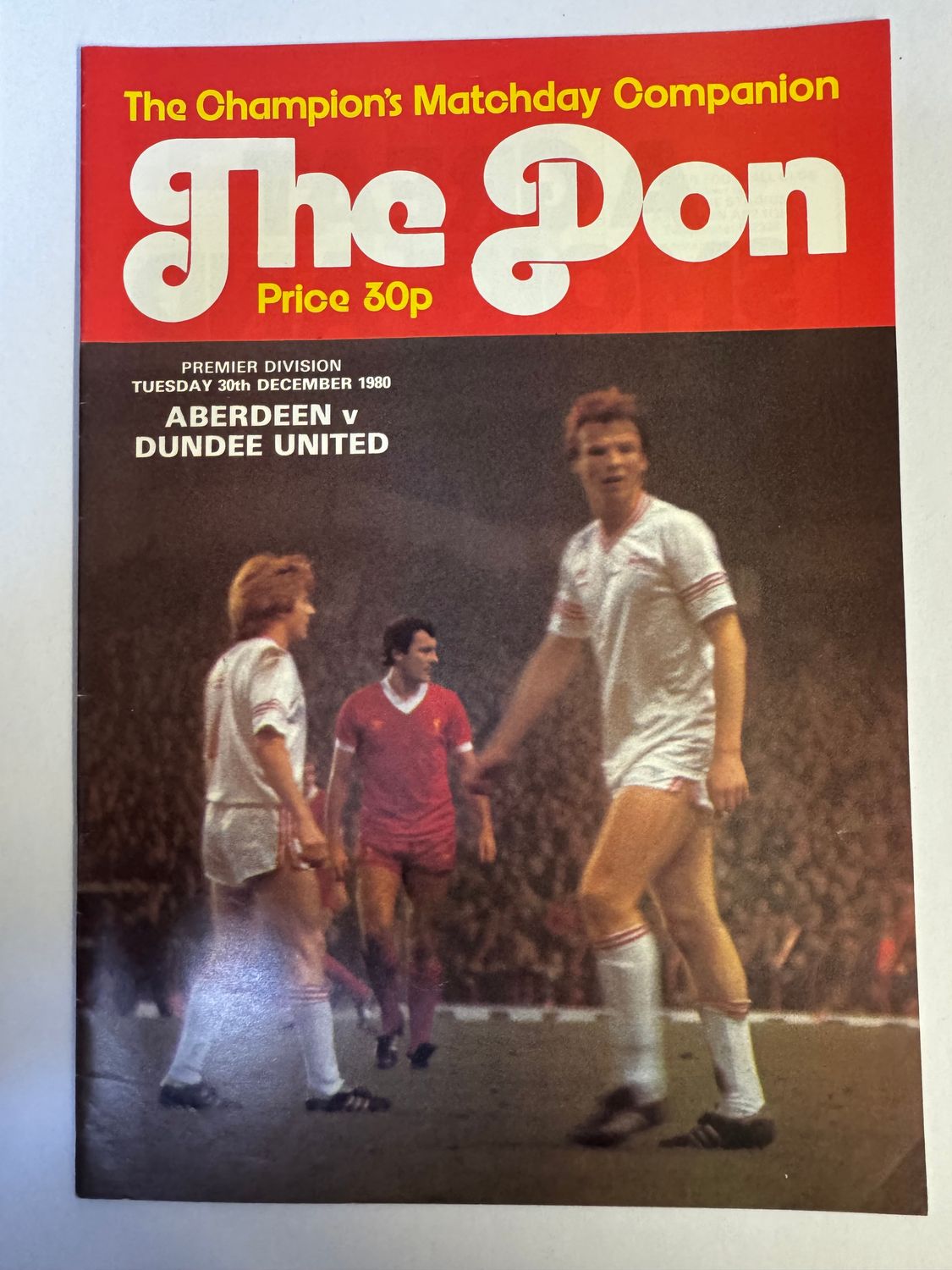 Aberdeen v Dundee Utd - 30/12/80