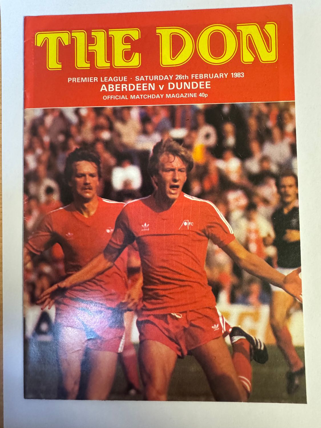 Aberdeen v Dundee - 26/2/83