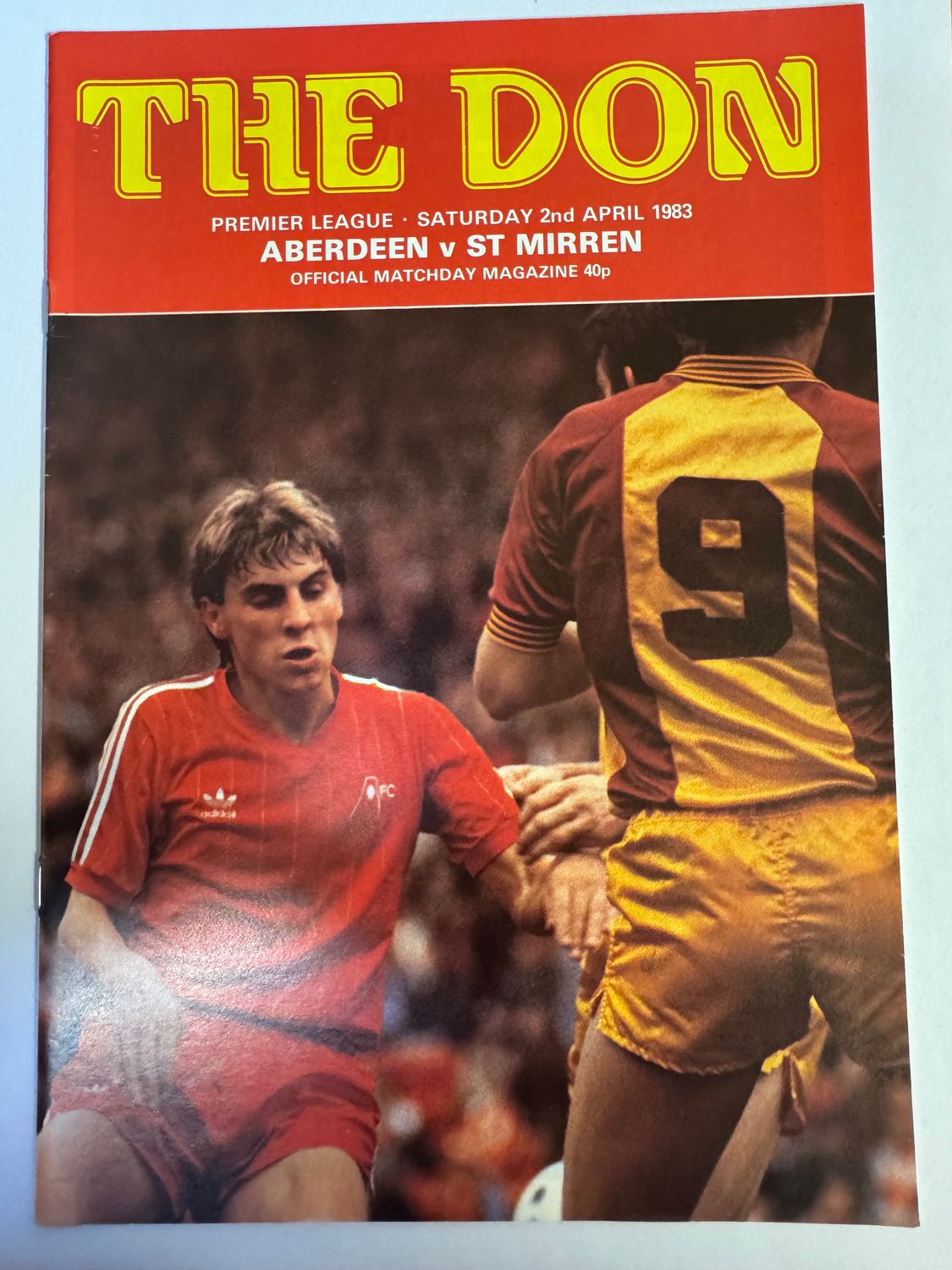 Aberdeen v St.Mirren - 2/4/83