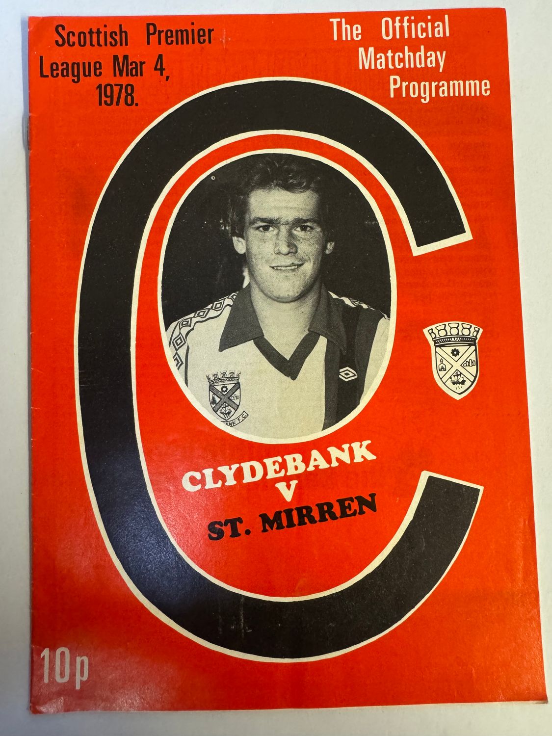 Clydebank v St.Mirren - 4/3/78