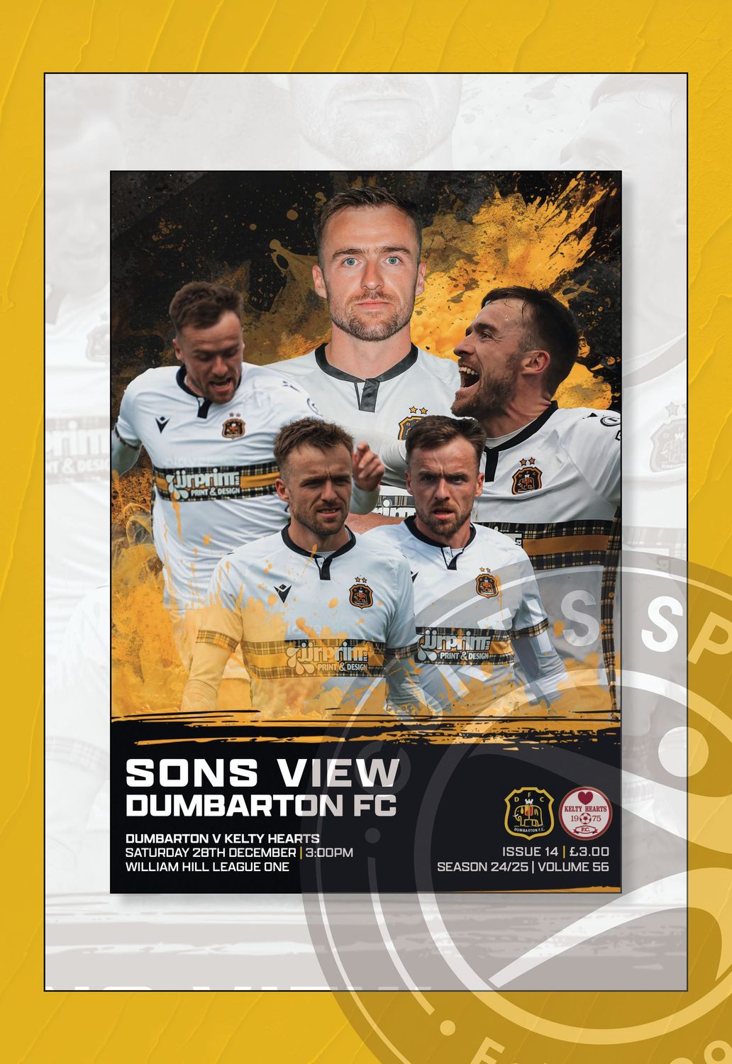 Dumbarton v Kelty Hearts - 28/12/24