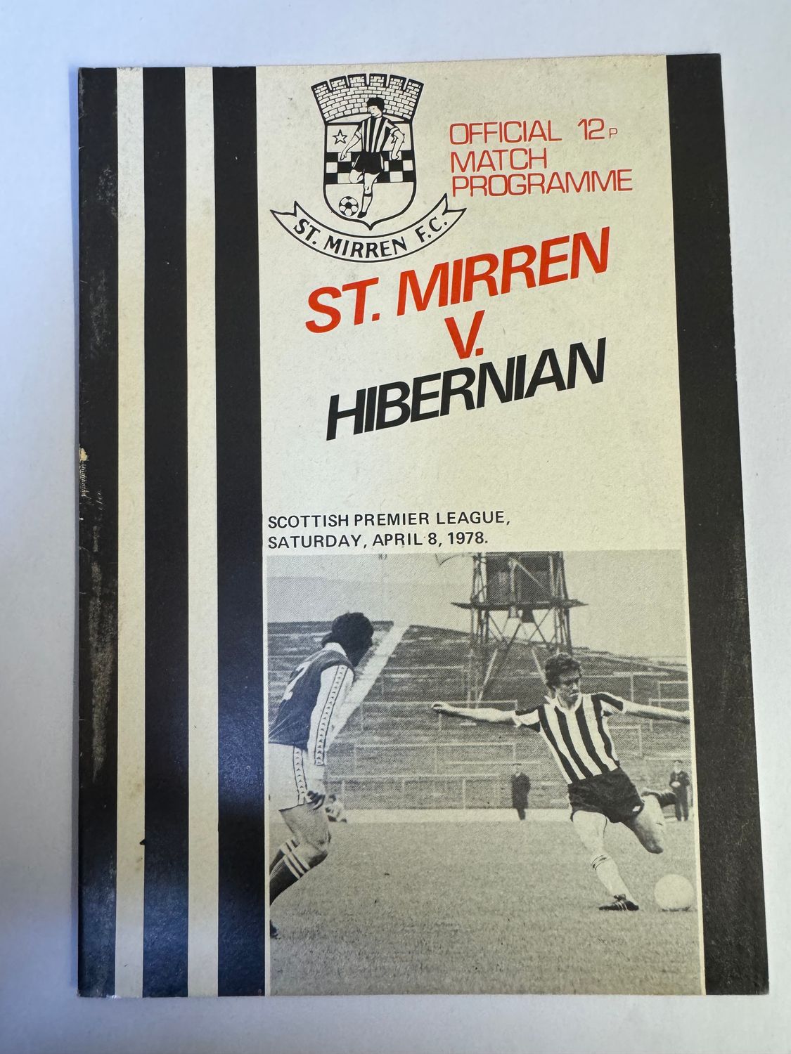 St Mirren v Hibernian  - 8/4/78