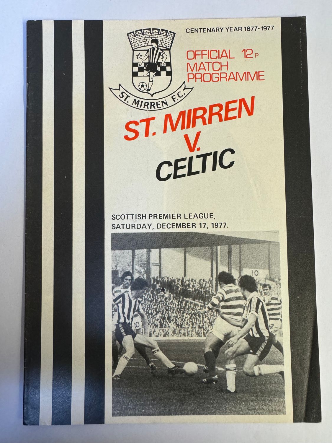 St Mirren v Celtic  - 17/12/77