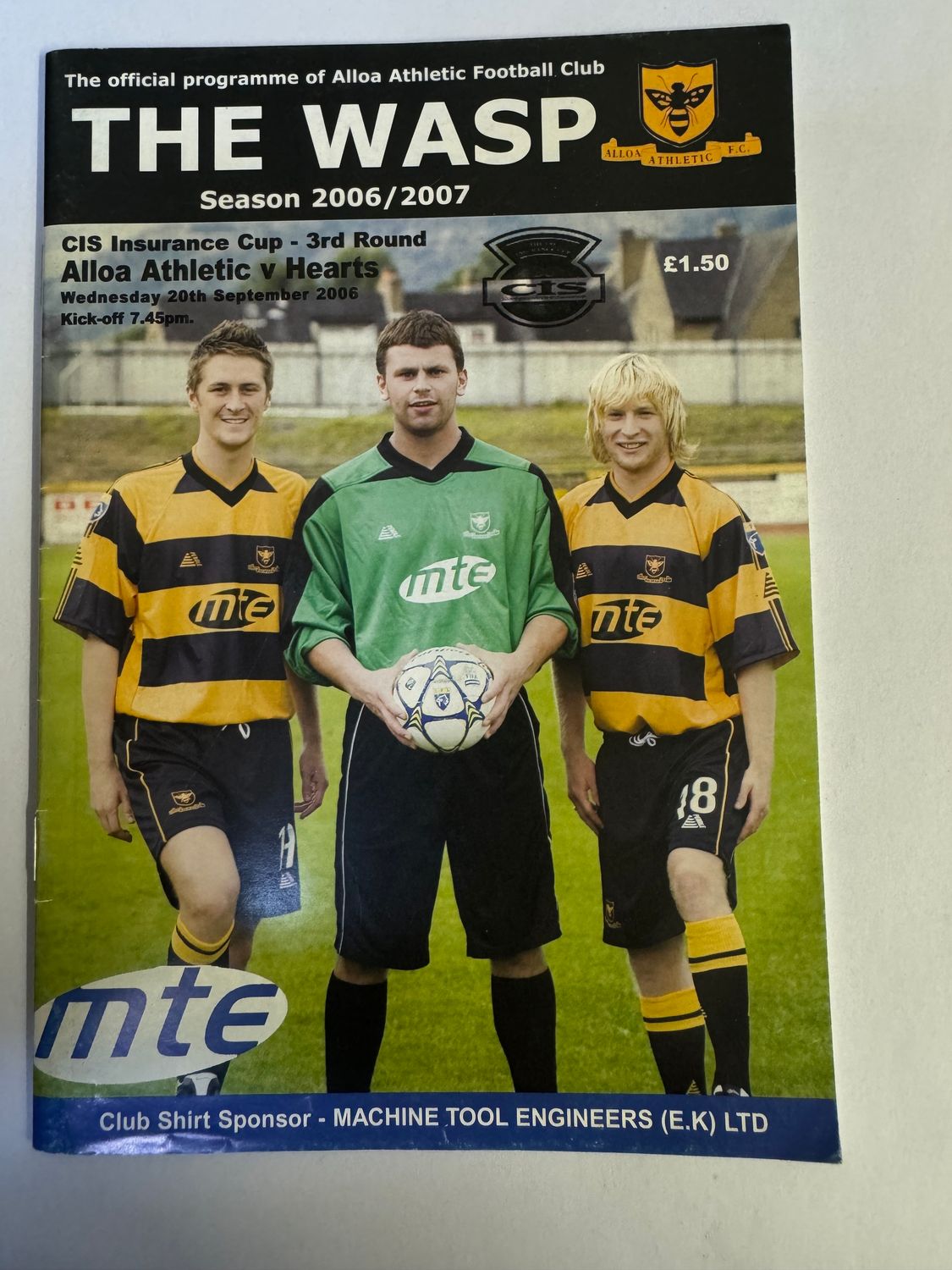 Alloa Athletic v Hearts - 20/9/06