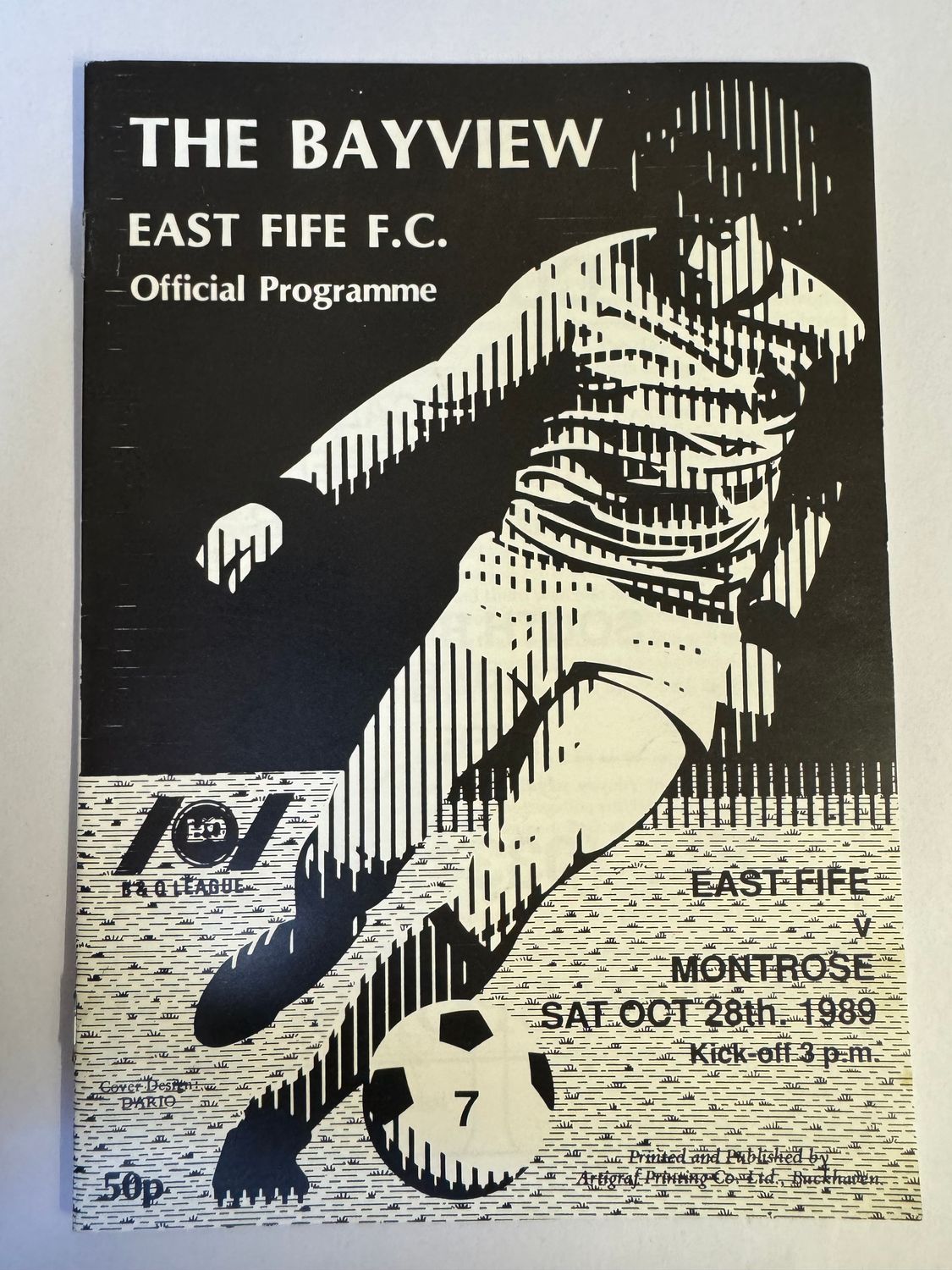 East Fife v Montrose - 28/10/89