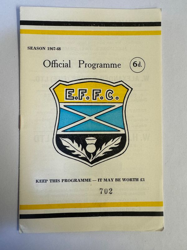 East Fife v Hamilton - 2/12/67