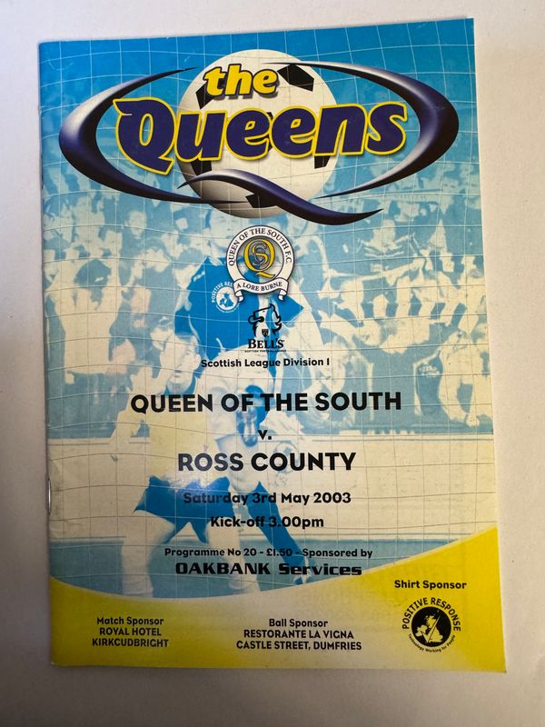 Queen of the South v Ross County - 3/5/03