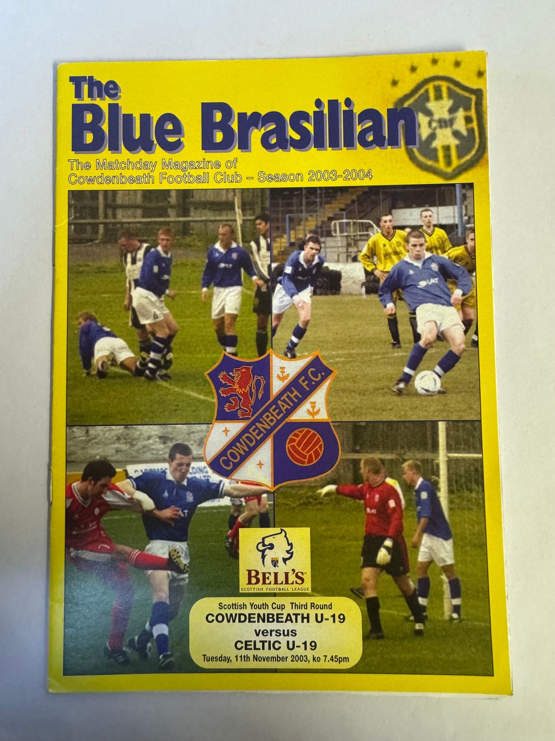 Cowdenbeath v Celtic u19 - 11/11/03