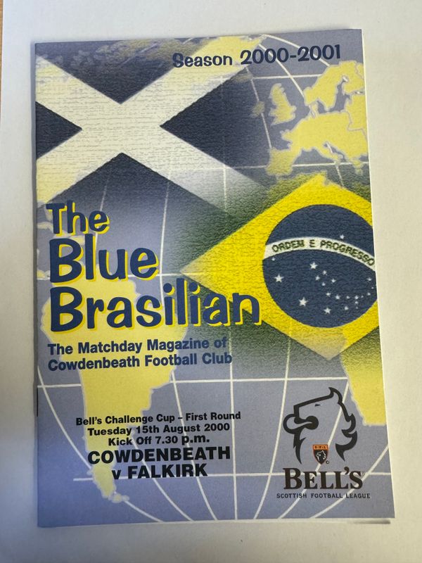 Cowdenbeath v Falkirk - 15/8/00