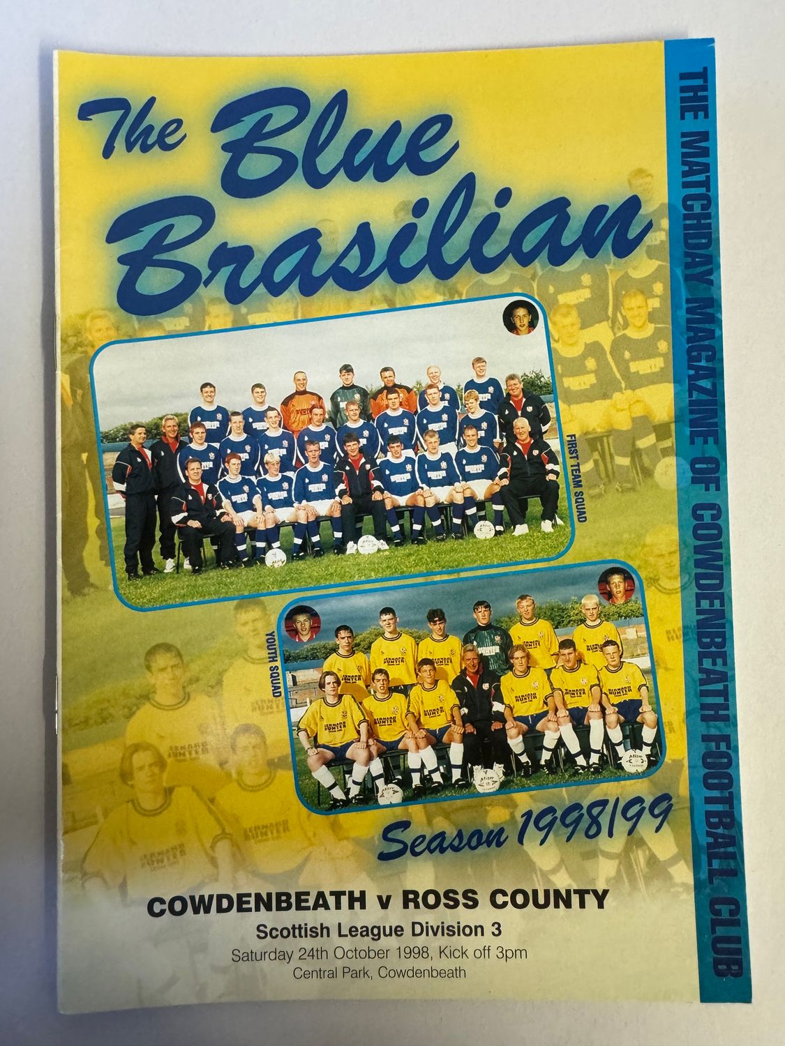 Cowdenbeath v Ross County - 24/10/98