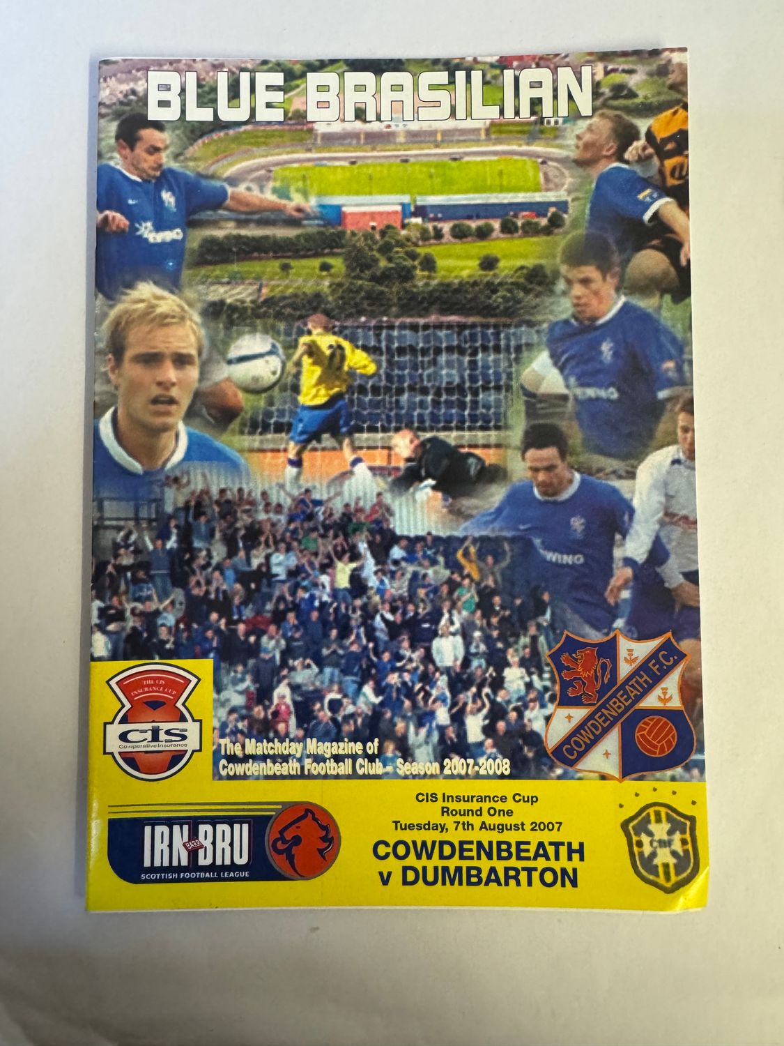 Cowdenbeath v Dumbarton - 7/8/07