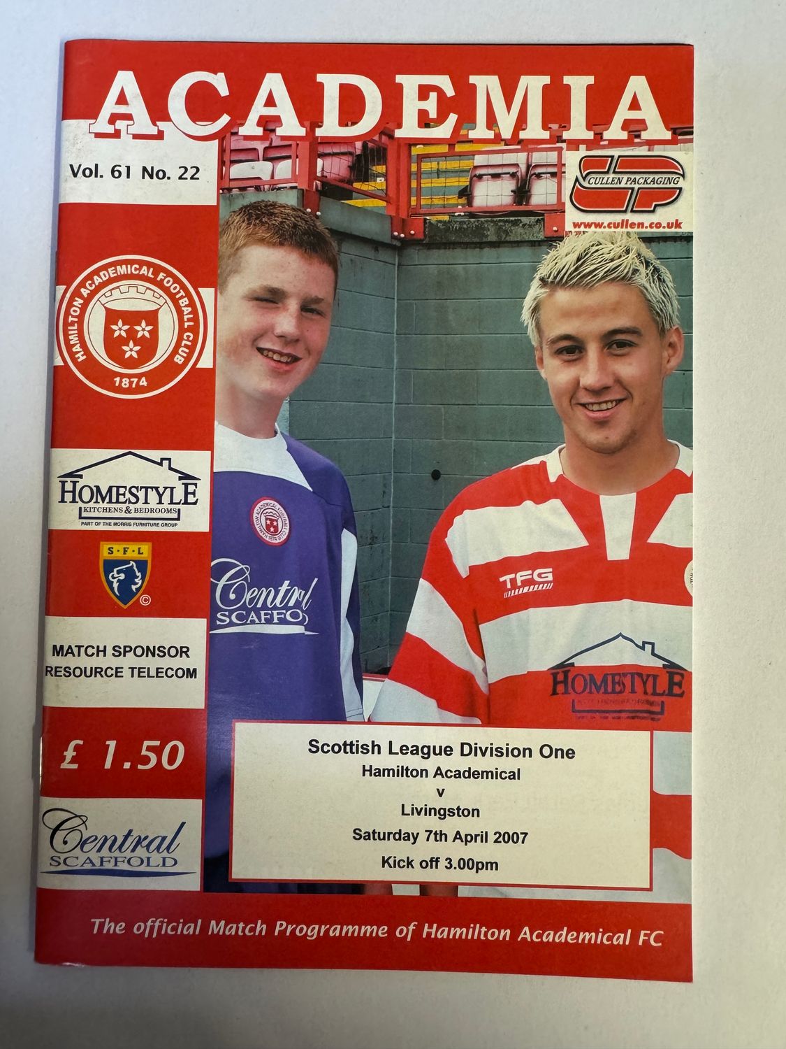 Hamilton v Livingston - 7/4/07
