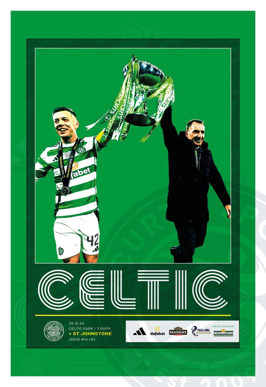 Celtic v St Johnstone - 29/12/24