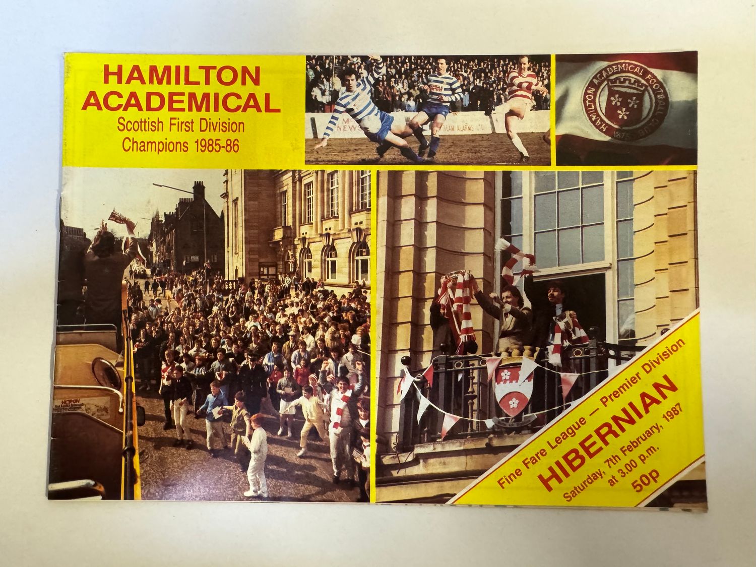 Hamilton v Hibernian - 7/2/87