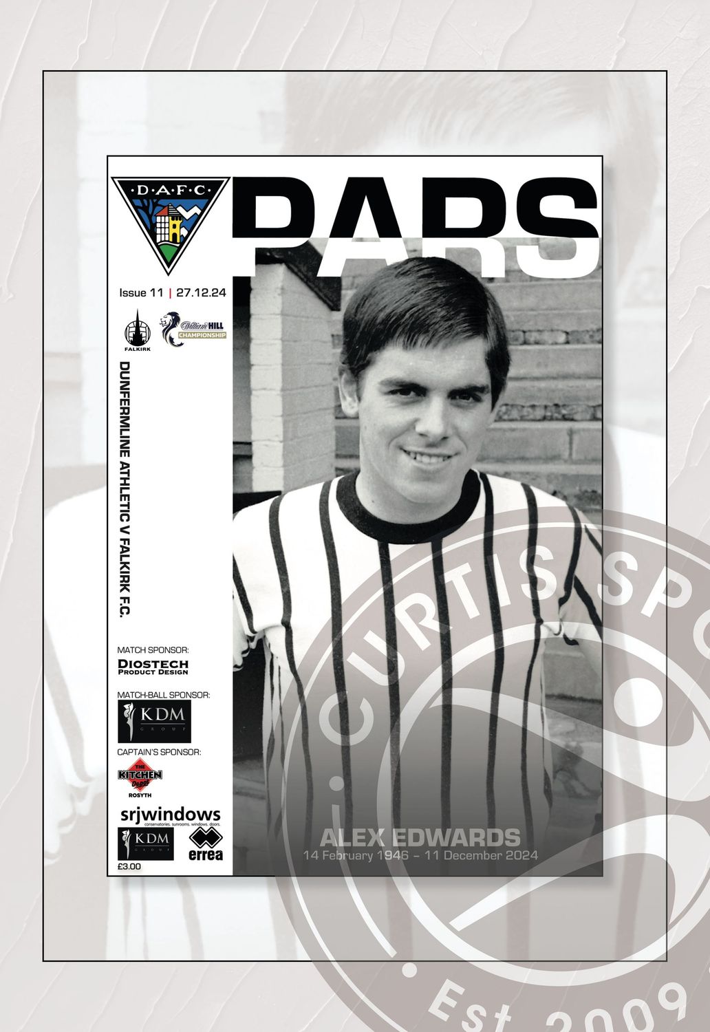 Dunfermline Athletic v Falkirk - 27/12/24