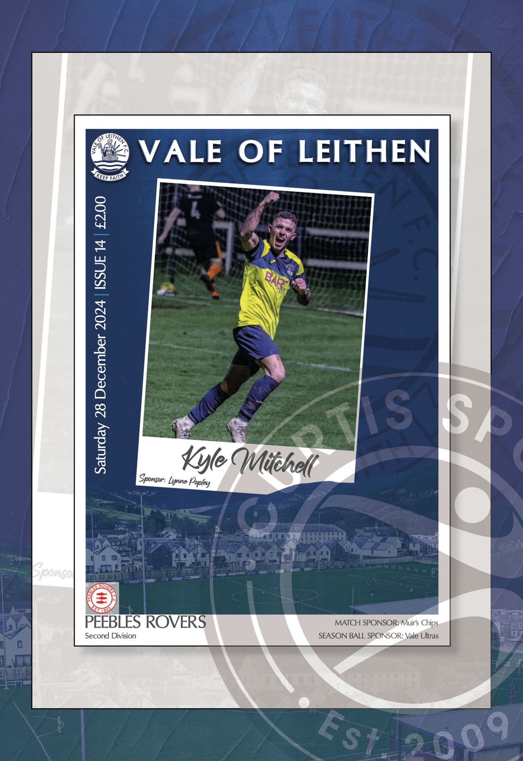 Vale of Leithen v Peebles Rovers - 28/12/24