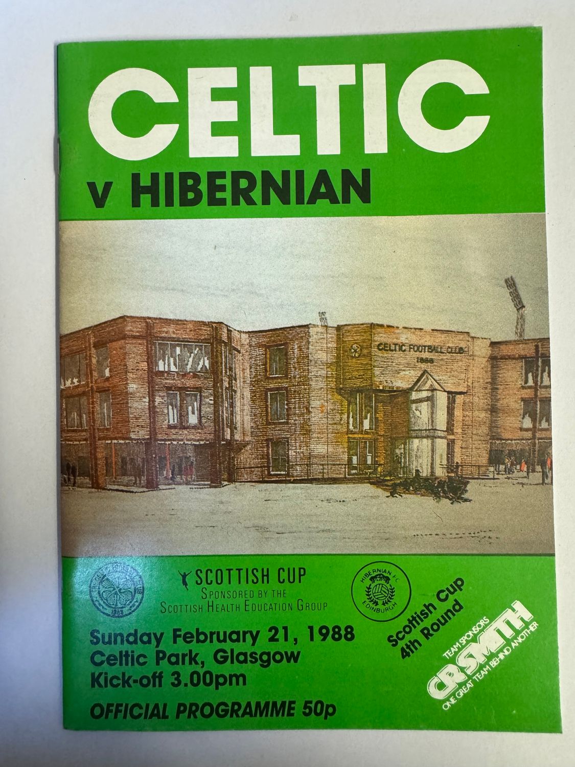Celtic v Hibernian - 21/2/88