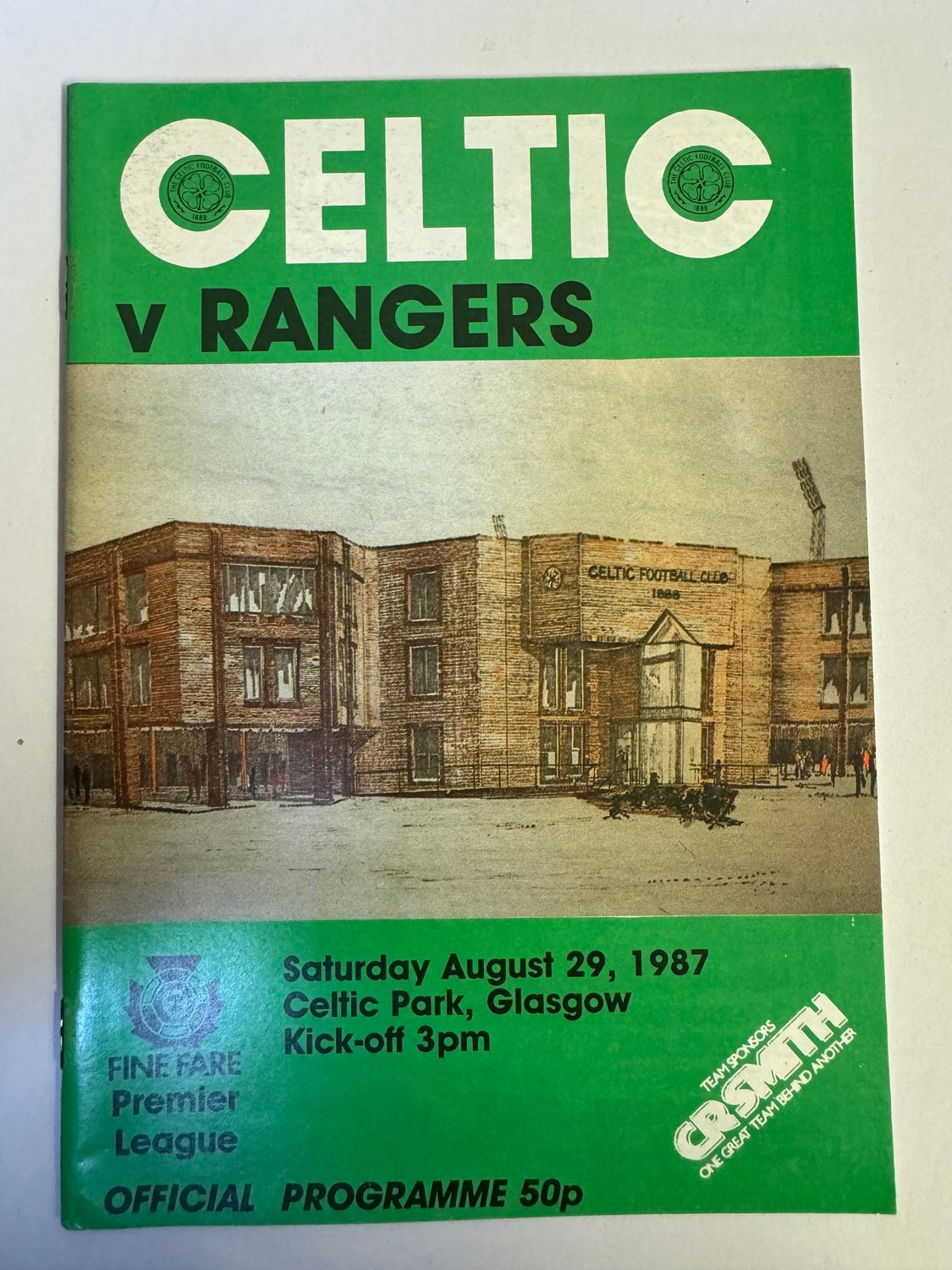 Celtic v Rangers - 29/8/87