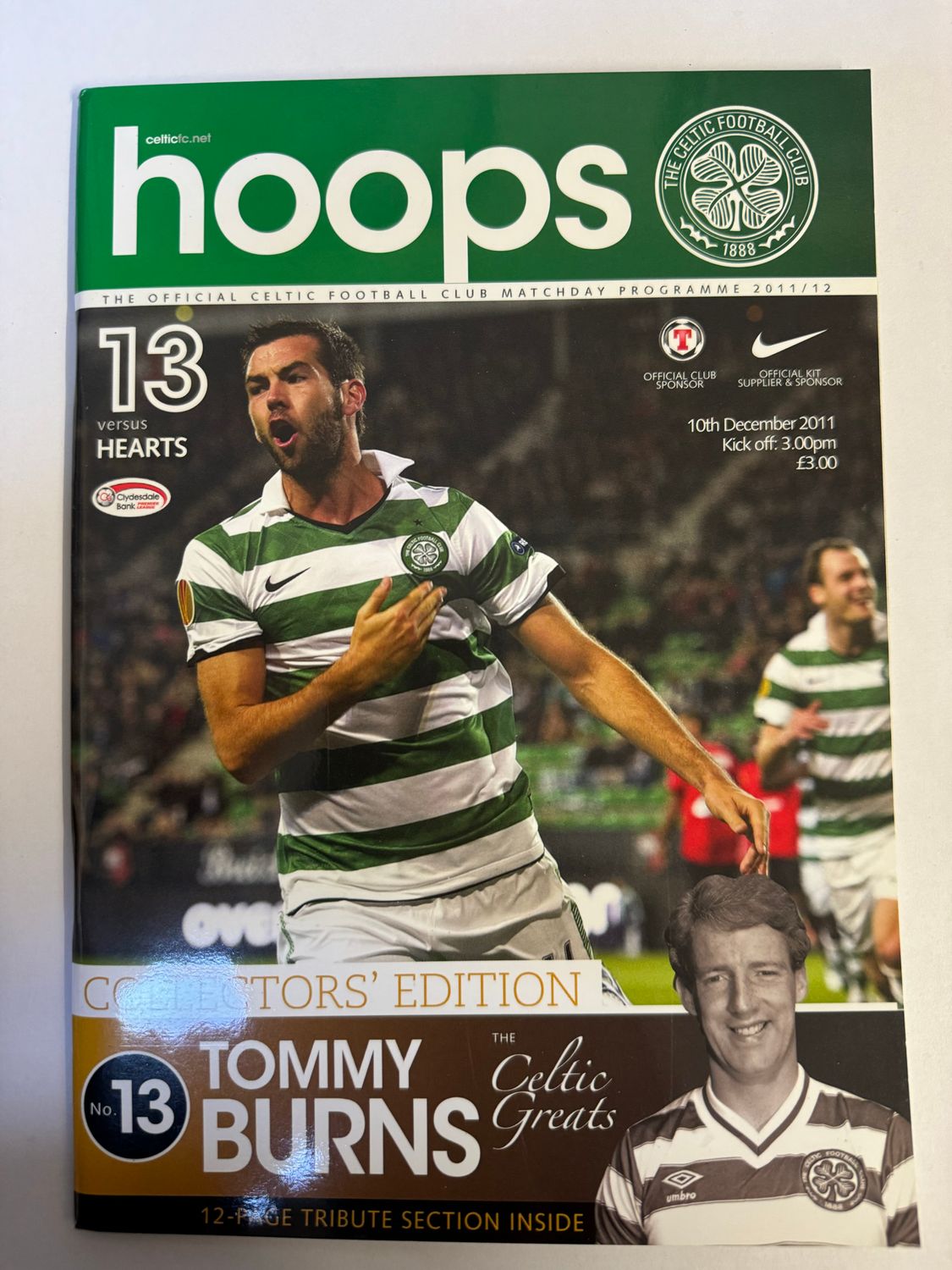 Celtic v Hearts - 10/12/11