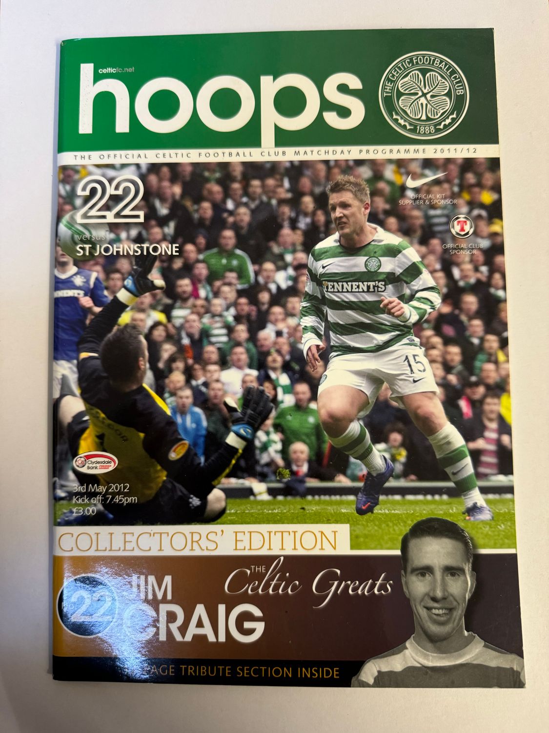 Celtic v St Johnstone - 3/5/12
