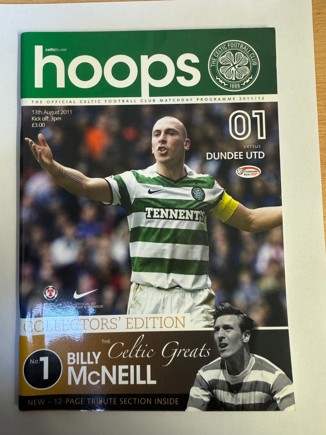 Celtic v Dundee Utd - 13/8/11