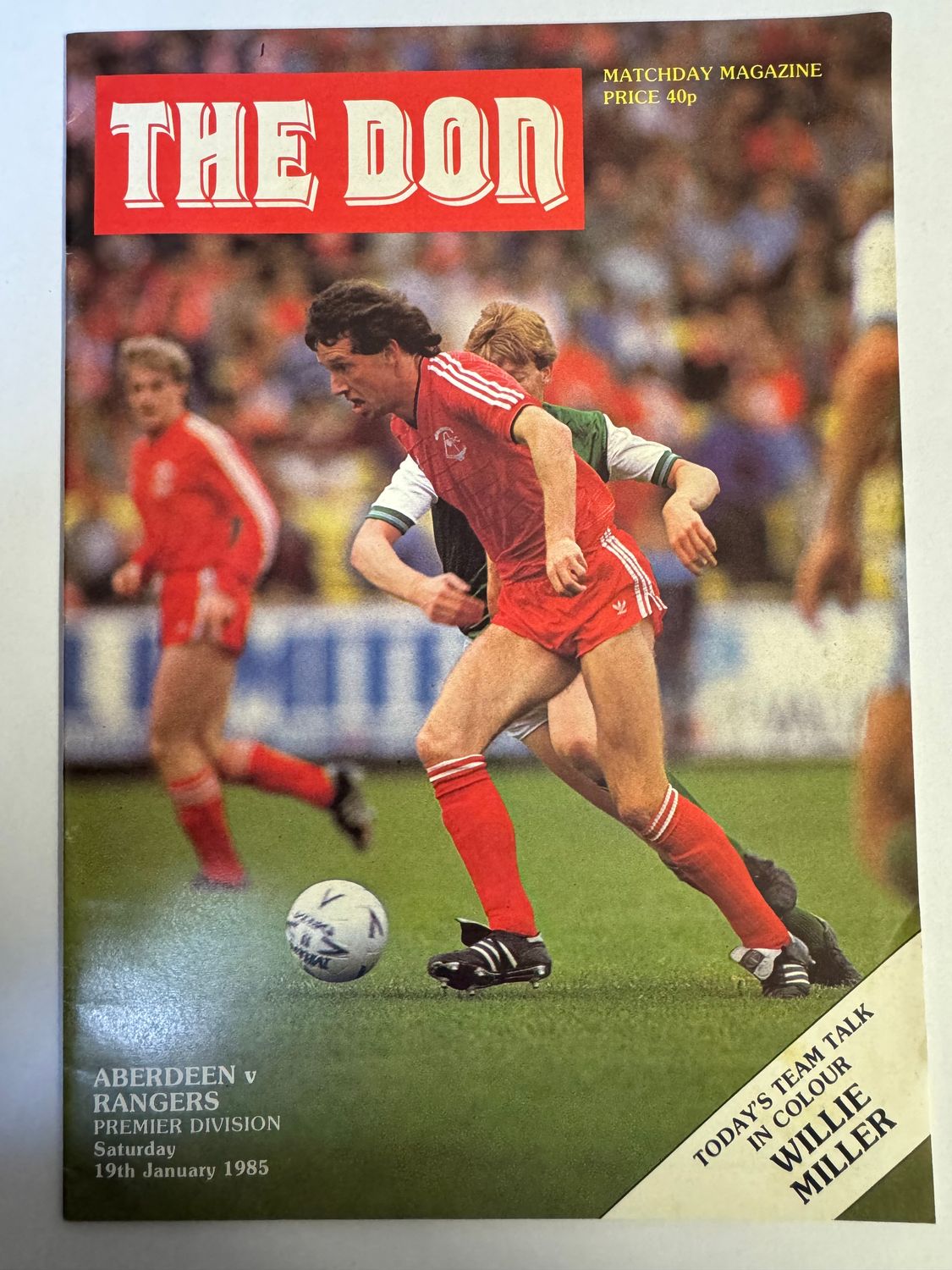 Aberdeen v Rangers - 19/1/84