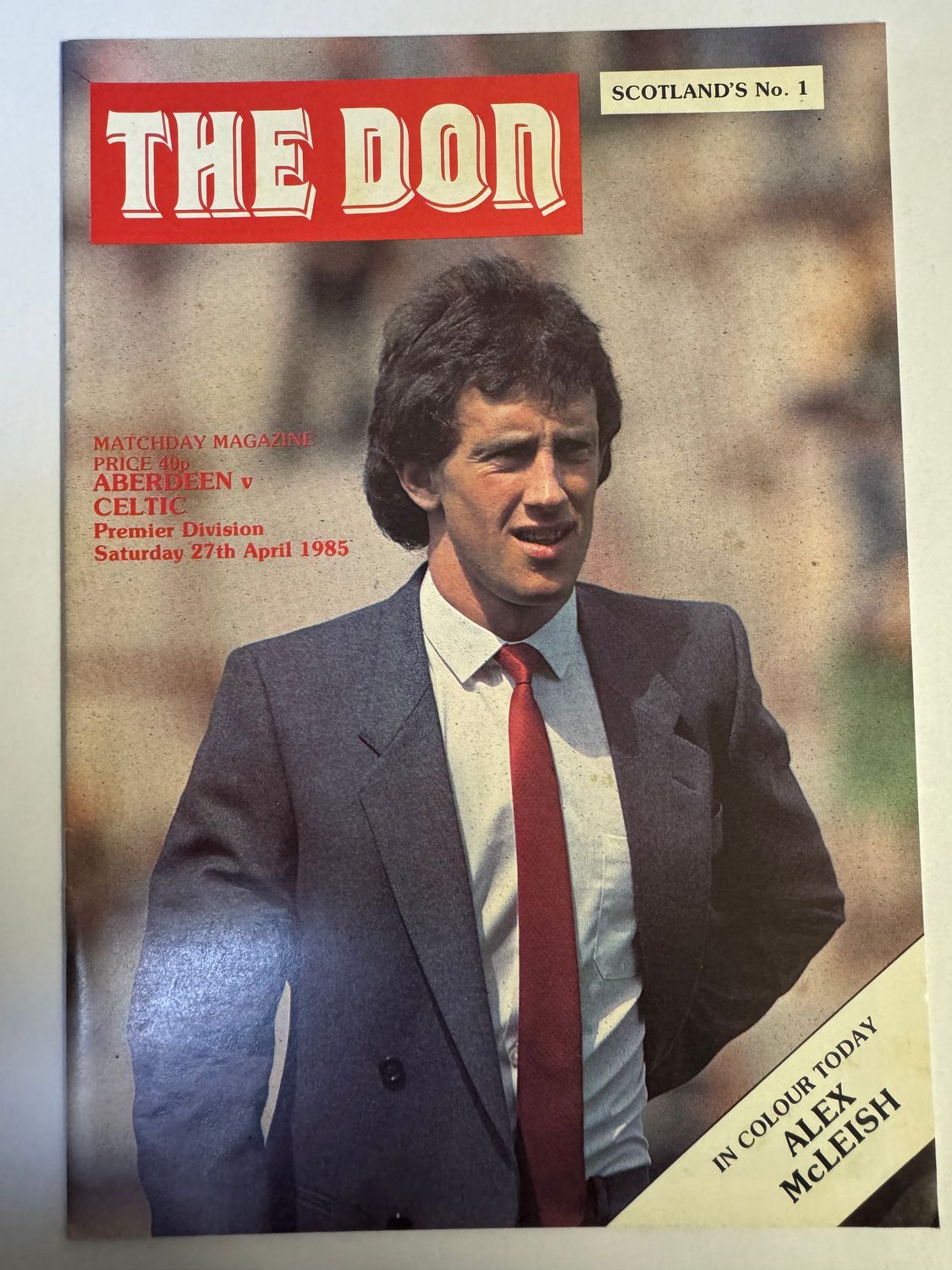 Aberdeen v Celtic - 27/4/85